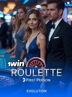 1win First Person Roulette game